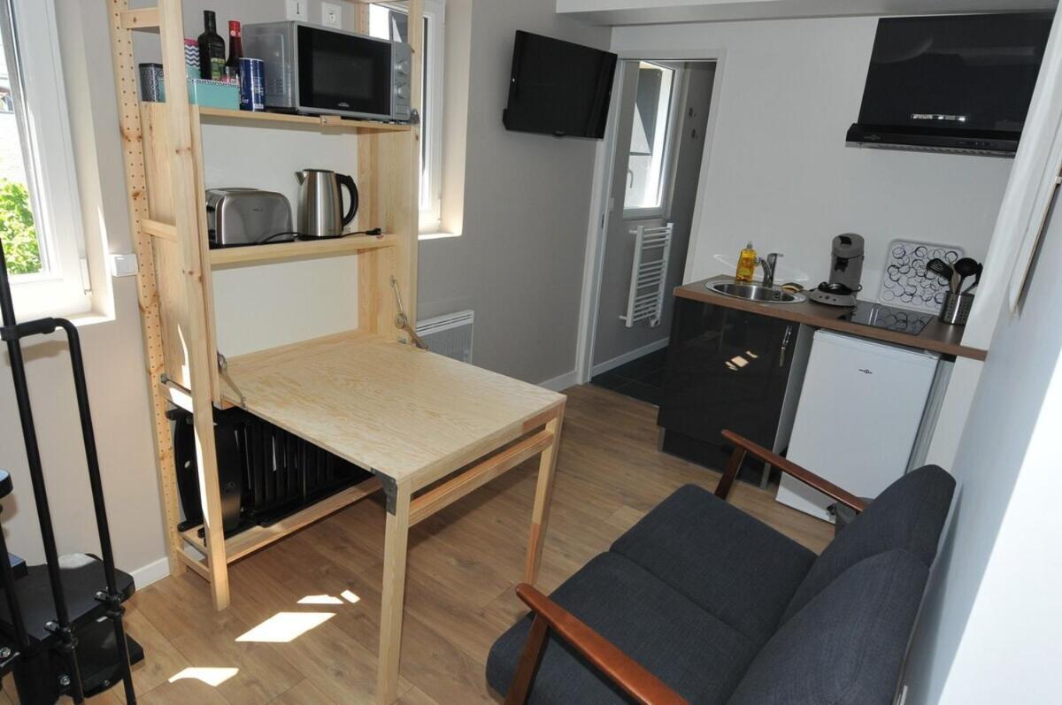 鲁昂Le Cerne, Beau Studio Duplex Pour 2 Personnes公寓 外观 照片
